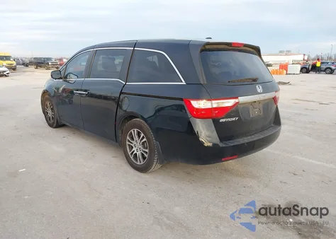 2013 Honda Odyssey Ex-L z USA, uszkodzony, nr VIN 5FNRL5H62DB052340